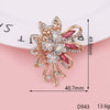 Mobile Phone Shell Jewelry Accessories Alloy Diamond Pearl Rose Sunflower Rhinestone Electroplated