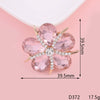 Mobile Phone Shell Jewelry Accessories Alloy Diamond Pearl Rose Sunflower Rhinestone Electroplated