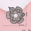 Mobile Phone Shell Jewelry Accessories Alloy Diamond Pearl Rose Sunflower Rhinestone Electroplated
