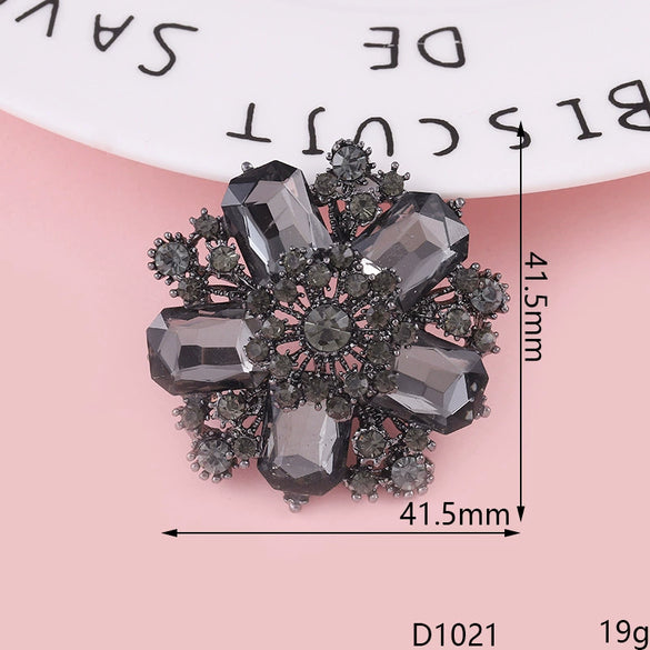 Mobile Phone Shell Jewelry Accessories Alloy Diamond Pearl Rose Sunflower Rhinestone Electroplated