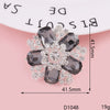 Mobile Phone Shell Jewelry Accessories Alloy Diamond Pearl Rose Sunflower Rhinestone Electroplated