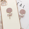 Mobile Phone Shell Jewelry Accessories Zinc Alloy Lollipop Handmade