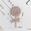 Mobile Phone Shell Jewelry Accessories Zinc Alloy Lollipop Handmade