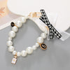 Mobile Phone Shell Jewelry Chain Plastic And Resin Material Fashion Style Hand Chain Pattern Electroplating Process For Women