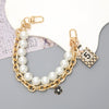 Mobile Phone Shell Jewelry Chain Plastic And Resin Material Fashion Style Hand Chain Pattern Electroplating Process For Women