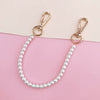 Mobile Phone Shell Jewelry Chain Plastic And Resin Material Fashion Style Hand Chain Pattern Electroplating Process For Women