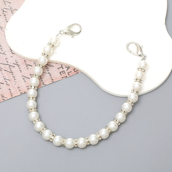 Mobile Phone Shell Jewelry Chain Plastic And Resin Material Fashion Style Hand Chain Pattern Electroplating Process For Women