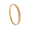Modern Minimalist Geometric Stainless Steel Bracelet With Gold Electroplated Finish And Diamond Accented Light Luxury Style