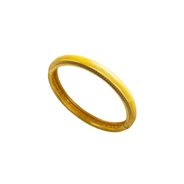 Modern Minimalist Plated Bracelet For Men And Women Versatile Fashion Jewelry Accessory