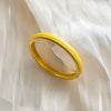 Modern Minimalist Plated Bracelet For Men And Women Versatile Fashion Jewelry Accessory