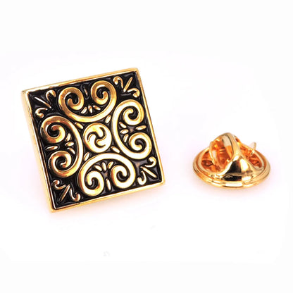 Modern Style Audio Copper Metal Unisex Brooches