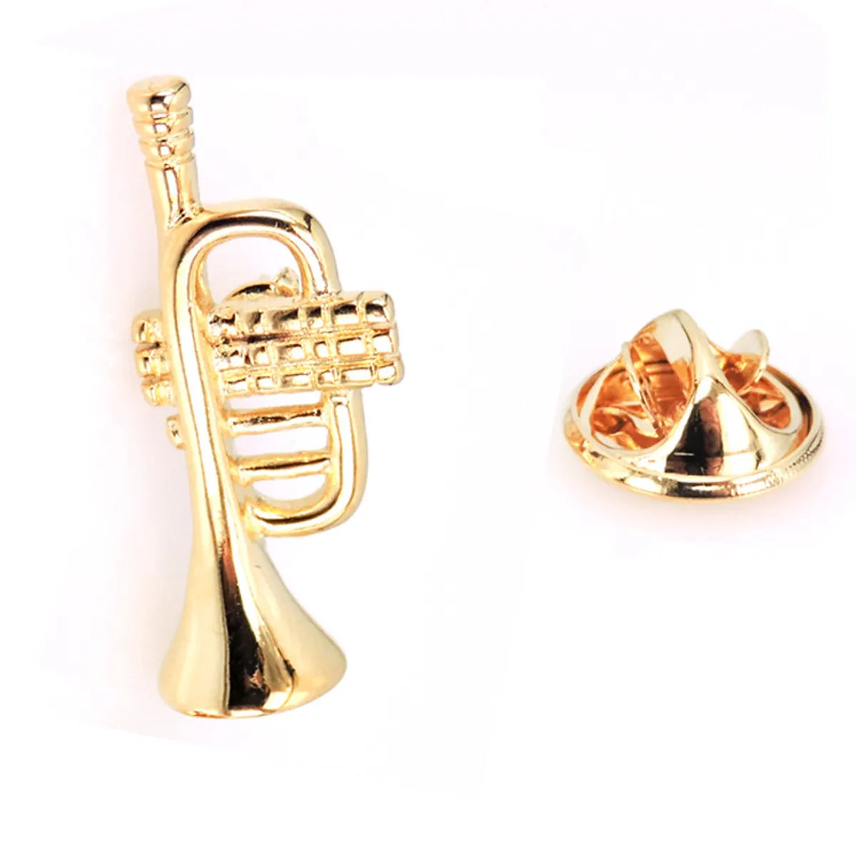 Modern Style Audio Copper Metal Unisex Brooches