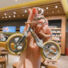 Modern Style Bicycle Alloy Plastic Unisex Bag Pendant Keychain