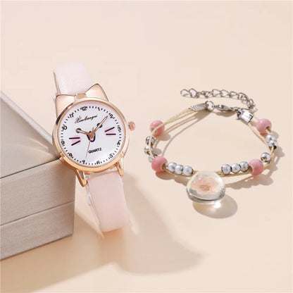 Modern Style Classic Style  Face Buckle Quartz Kids Watches