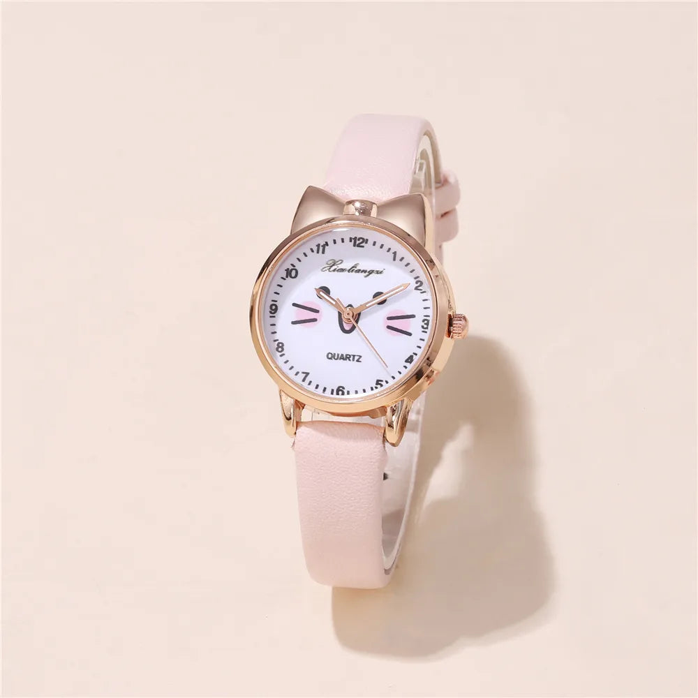 Modern Style Classic Style  Face Buckle Quartz Kids Watches