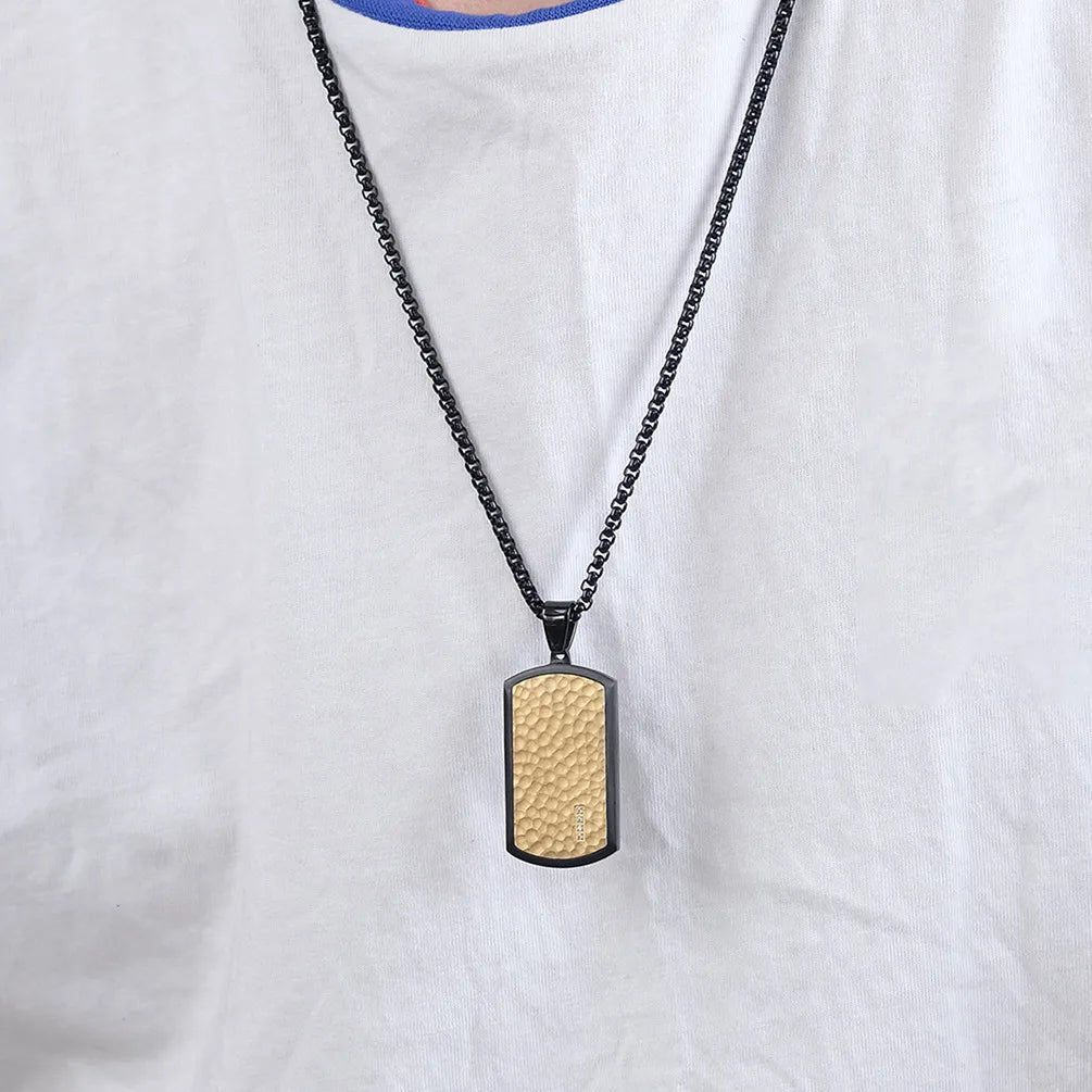 Modern Style Classic Style Geometric 304 Stainless Steel Plating Men'S Pendant Necklace