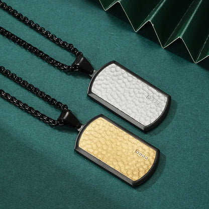 Modern Style Classic Style Geometric 304 Stainless Steel Plating Men'S Pendant Necklace