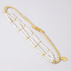 Modern Style Classic Style Geometric Artificial Crystal Rope Wholesale Drawstring Bracelets