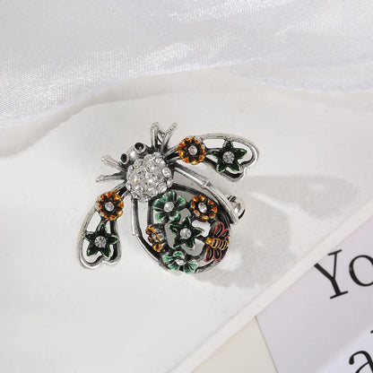 Modern Style Classic Style Insect Alloy Inlay Unisex Brooches