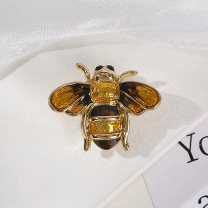 Modern Style Classic Style Insect Alloy Inlay Unisex Brooches