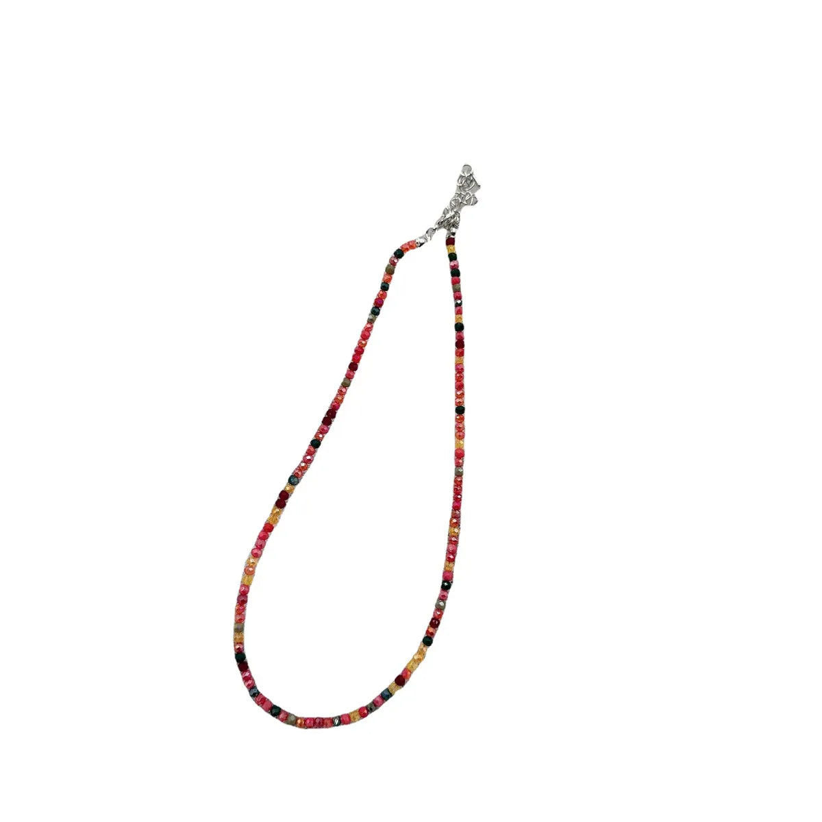 Modern Style Color Block Seed Bead Beaded Women's Necklace