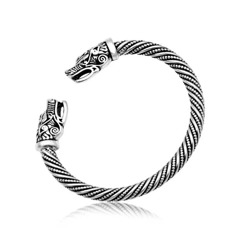 Modern Style Cool Style Dragon Alloy Men'S Bangle