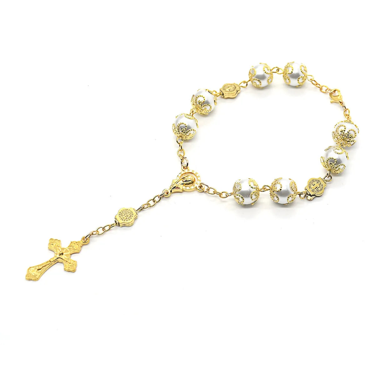 Modern Style Geometric Imitation Pearl Women's Bracelets