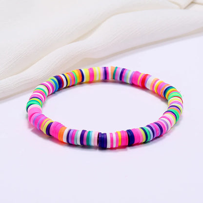 Modern Style Geometric Soft Clay Wholesale Bracelets