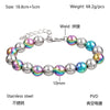 Modern Style Round Stainless Steel Bracelets In Bulk