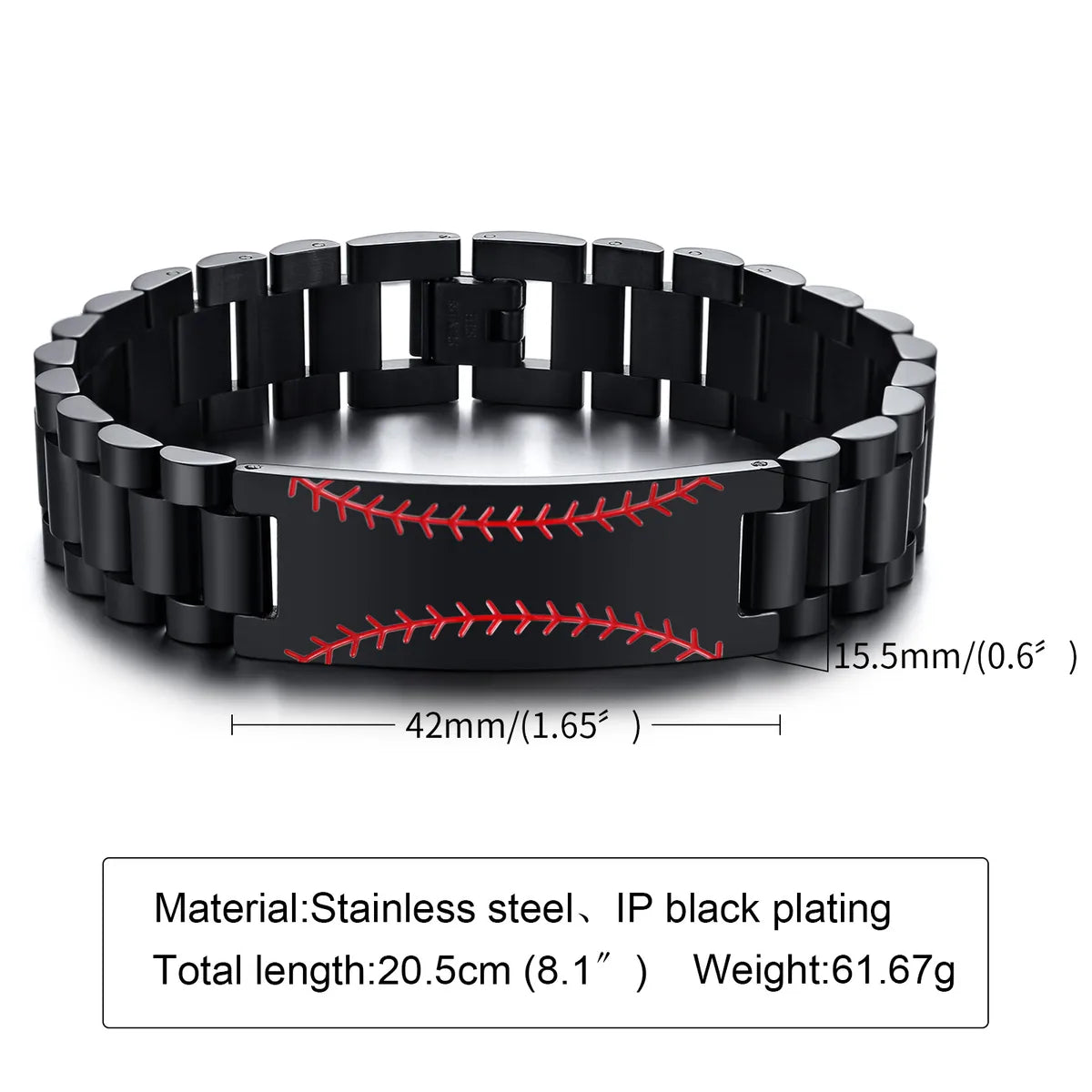 Modern Style Simple Style Cool Style Ball 304 Stainless Steel Men'S Bracelets