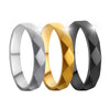 Modern Style Simple Style Solid Color 304 Stainless Steel Plating Gold Plated Women'S Rings