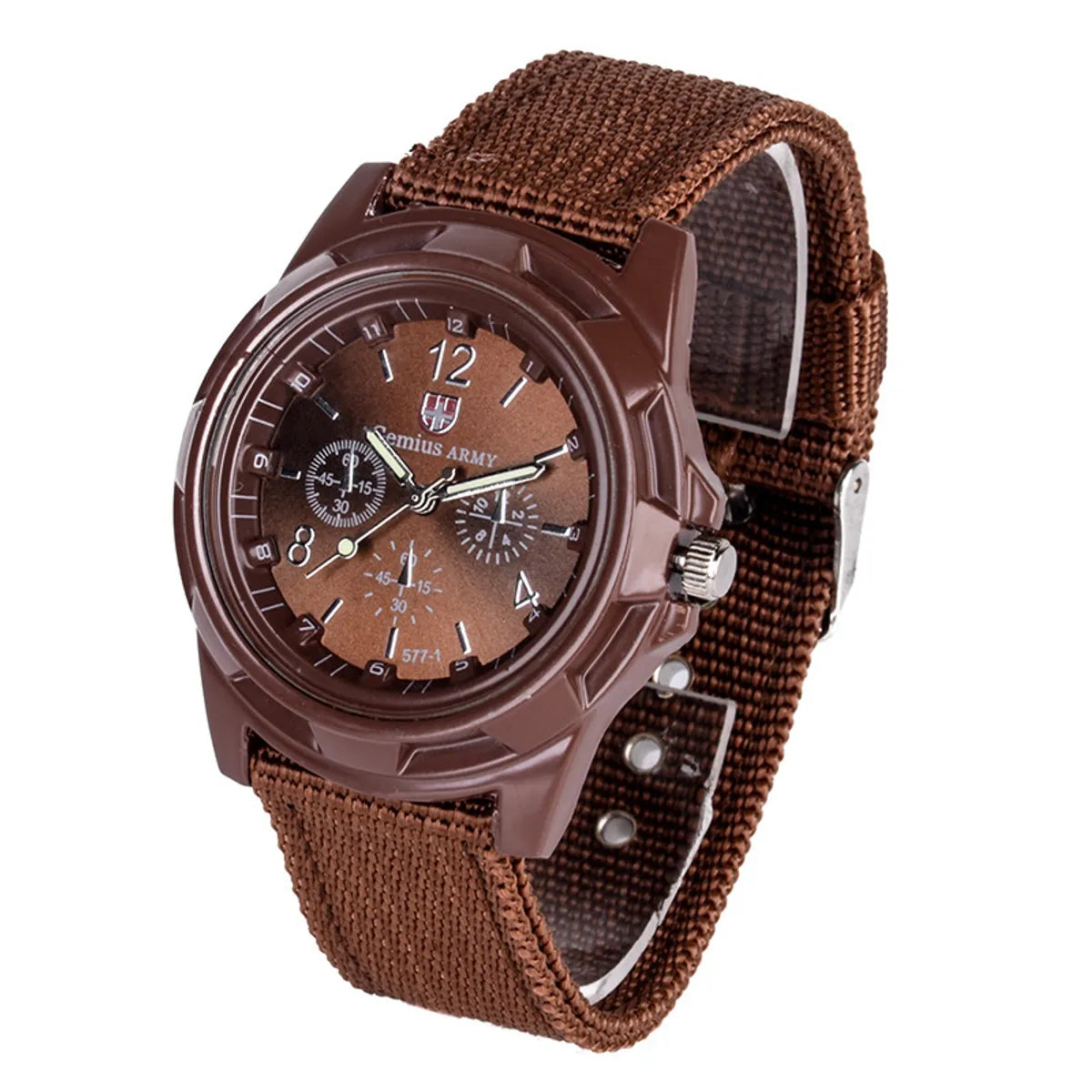 Modern Style Solid Color Buckle Electronic Men'S Watches