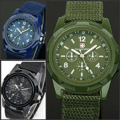 Modern Style Solid Color Buckle Electronic Men'S Watches