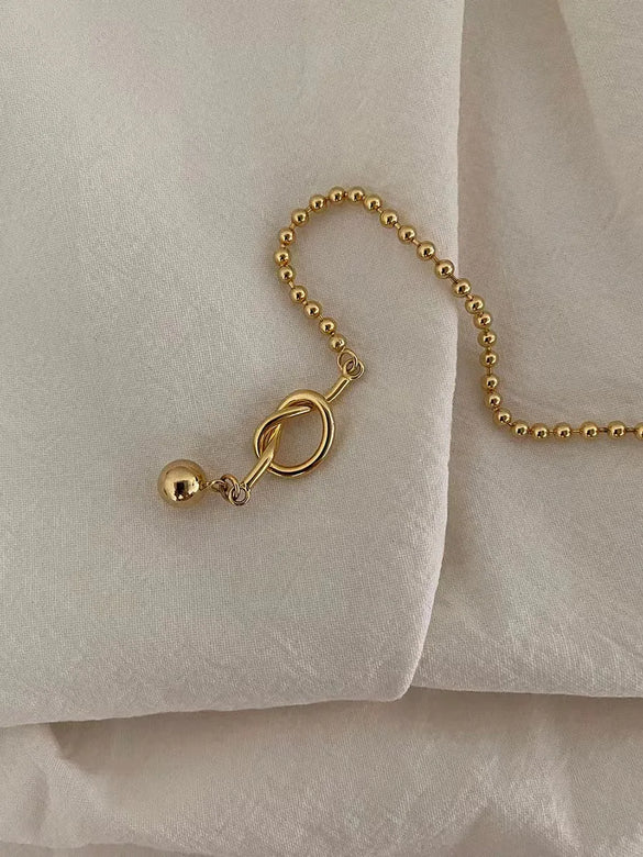 Modern Style Solid Color Sterling Silver Plating 18k Gold Plated Bracelets