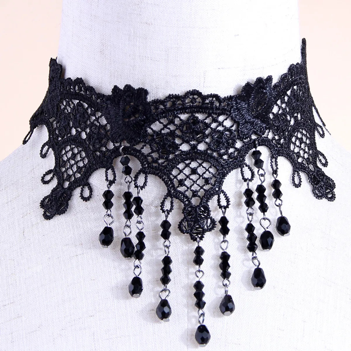 Modern Style Streetwear Bow Knot Alloy Lace Women's Choker