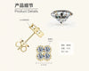 Moissanite Four Leaf Clover Bracelet S925 Silver Handmade Electroplated Jewelry For Women