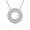 Moissanite Inlaid 925 Sterling Silver Cross Chain Necklace With Letters Numbers Text Pattern For Unisex Fashion Style