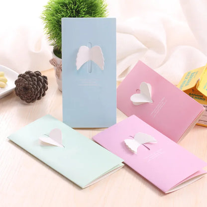 Mother'S Day Mama Simple Style Heart Shape Wings Paper Festival Card 1 Piece