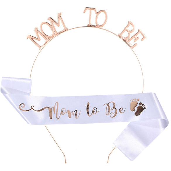 Mothertobe Headdress Shoulder Strap 2Piece Set Metal Iron Fashion And Simple