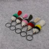 Mouse Pendant Plush Keychain