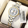 Movement Mechanical Women's Watch Alloy Tungsten Steel Color Round Dial Waterproof