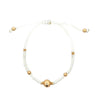 Multi Color Hand Woven Beaded Metal Bracelet For Women With 18K Copper Gold Plated Beads
