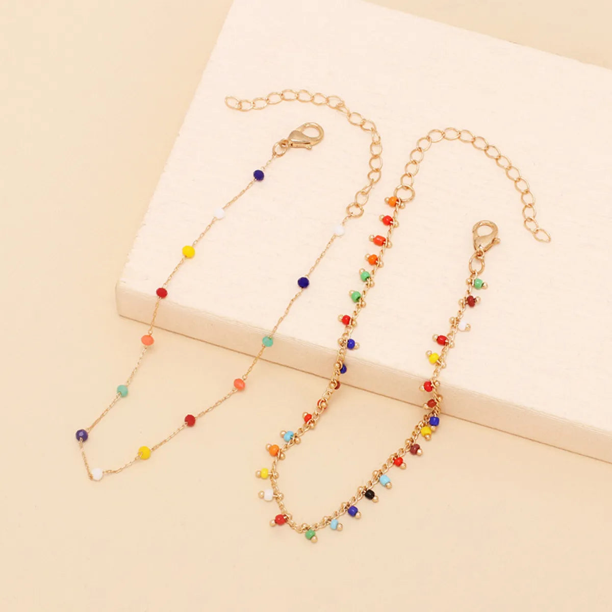 Multi-Layer Color Miyuki Beads Bohemian Anklet Wholesale Nihaojewelry