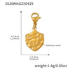 Multiaccessory Necklace Bracelet 316L Stainless Steel Furnace Vacuum Plated With Devil's Eye Pattern In Colorful Style