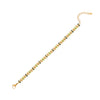 Multicolor Oil Dropping Wheat Bracelet For Women Stainless Steel Jewelry With Dripping Oil Treatment