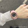 Multifunctional Electronic Watch Silicone Strap Plastic Case For Teenagers Sports Waterproof Luminous Alarm