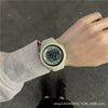 Multifunctional Electronic Watch Silicone Strap Plastic Case For Teenagers Sports Waterproof Luminous Alarm