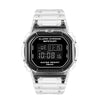 Multifunctional Electronic Waterproof Resin Strap Sports Watch With Round Dial And Mineral Strengthened Mirror For Teenagers And Students