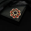 Multifunctional Rhinestone Brooch Zinc Alloy Geometric Electroplating For Women And Unisex