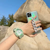 Multifunctional Unicorn Electronic Watch Plastic Case Plastic Mirror Silicone Strap Leisure Style Waterproof For Students
